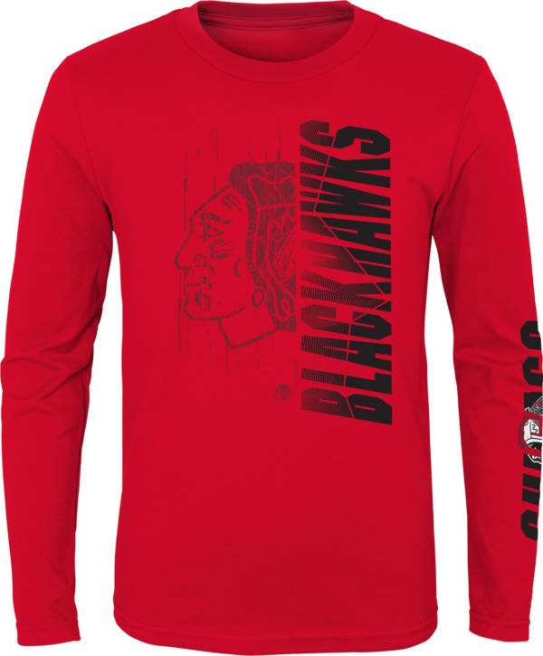 NHL Youth Chicago Blackhawks Bonus Red T-Shirt