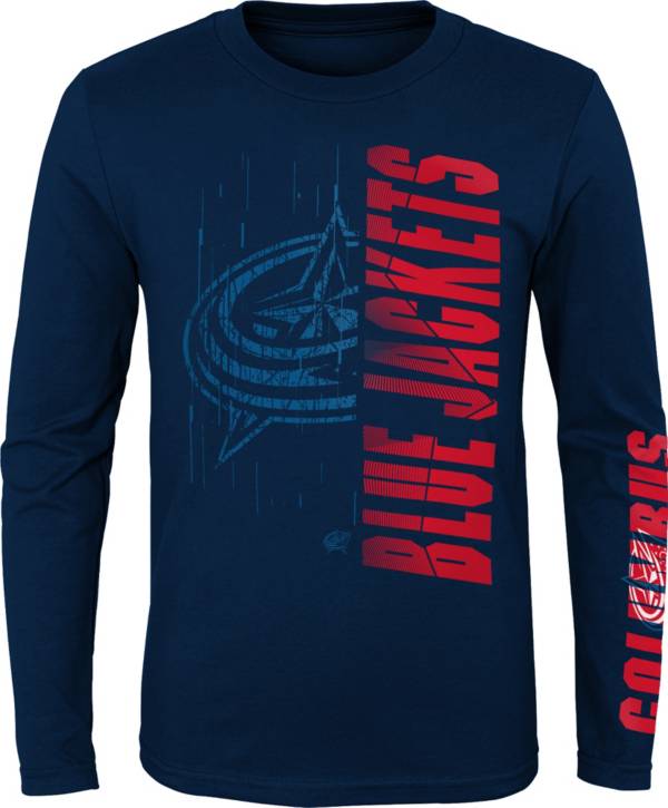 NHL Youth Columbus Blue Jackets Bonus Navy T-Shirt