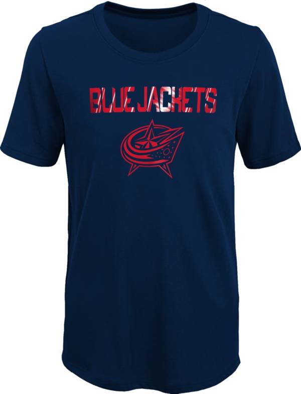 NHL Youth Columbus Blue Jackets Ultra Navy T-Shirt