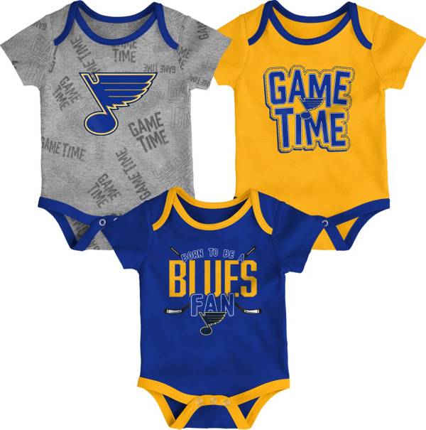 NHL Infant St. Louis Blues Game Time Onesie Set