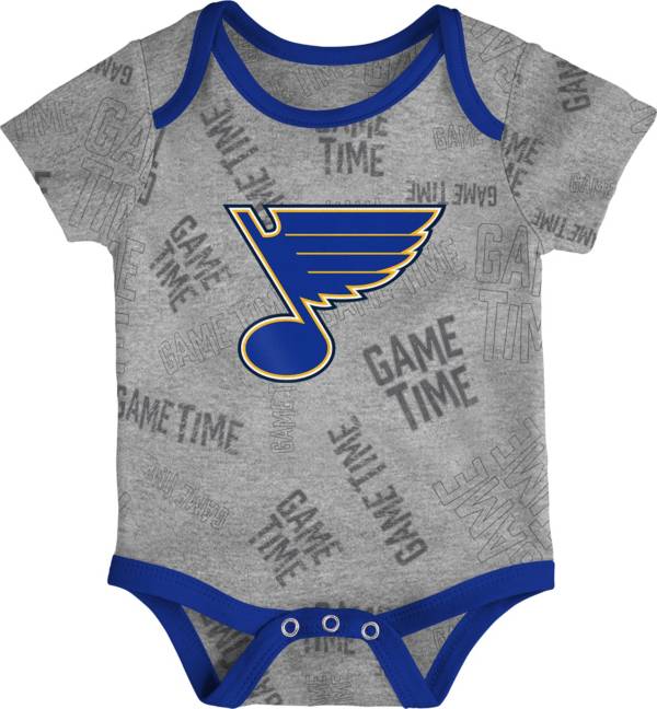 NHL Infant St. Louis Blues Hockey Star Onesie Set