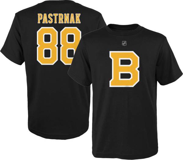 NHL Youth Boston Bruins David Pastrnák #88 Black T-Shirt