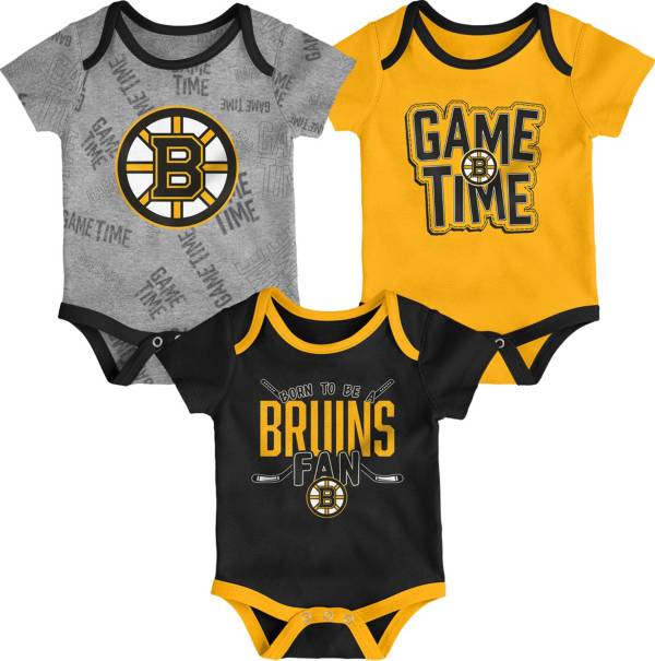 NHL Infant Boston Bruins Game Time Onesie Set