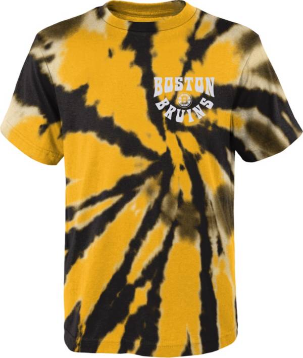 NHL Youth Boston Bruins Pennant Tie-Dye T-Shirt