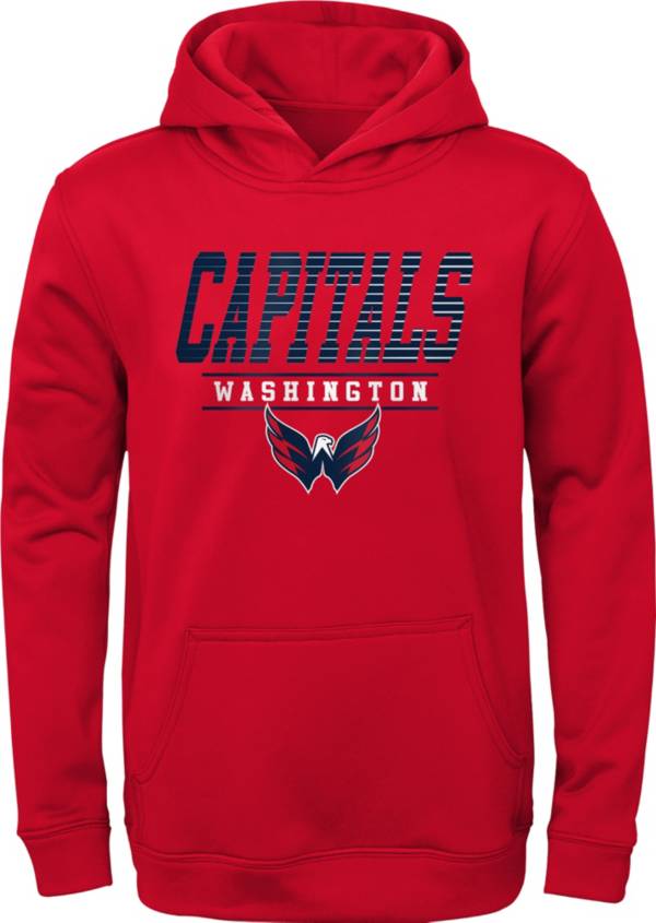 NHL Youth Washington Capitals Winning Streak Red Pullover Hoodie