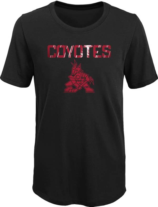 NHL Youth Arizona Coyotes Ultra Black T-Shirt