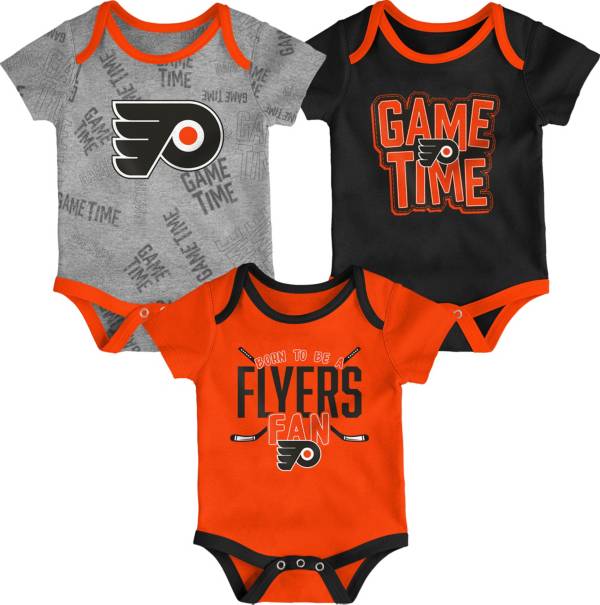 NHL Infant Philadelphia Flyers Game Time Onesie Set