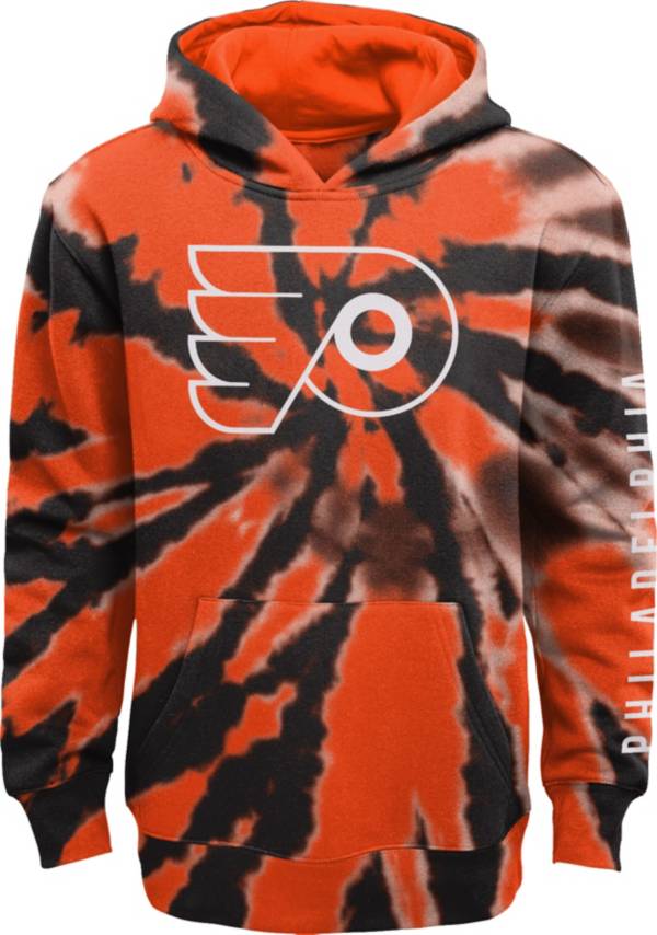 NHL Youth Philadelphia Flyers Statement Tie-Dye Pullover Hoodie