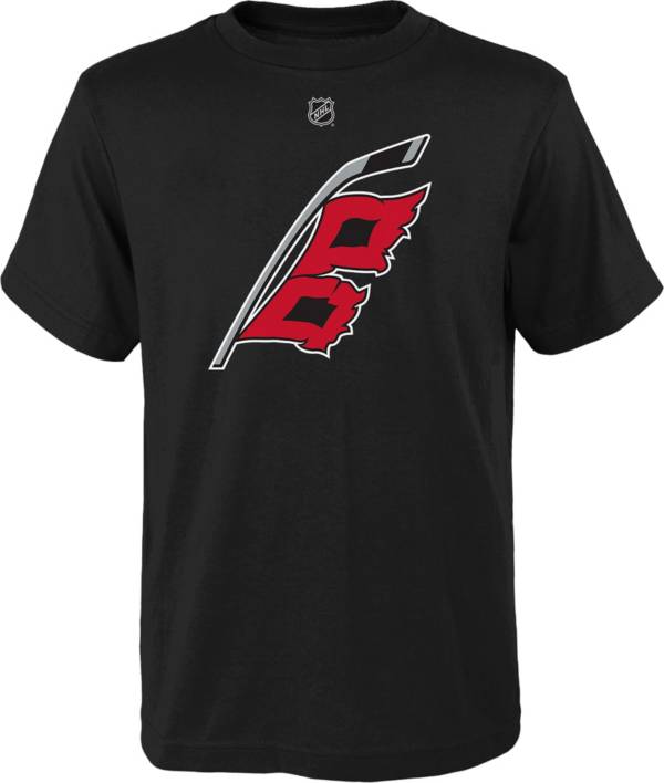 NHL Youth Carolina Hurricanes Alternate Logo Black T-Shirt