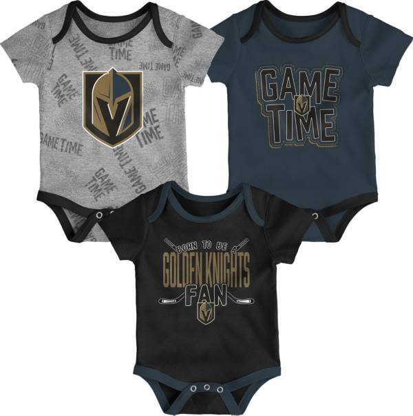 NHL Infant Las Vegas Golden Knights Game Time Onesie Set