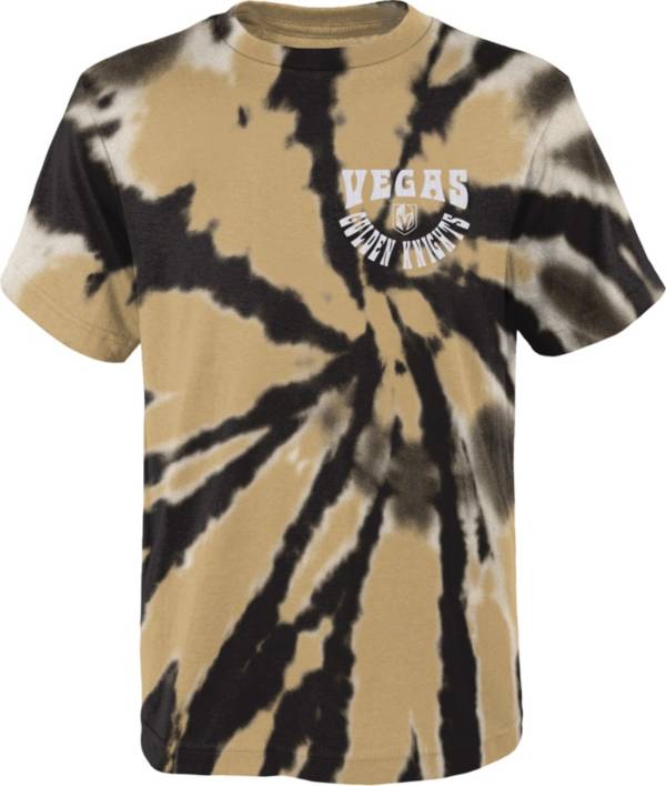 NHL Youth Las Vegas Golden Knights Pennant Tie-Dye T-Shirt