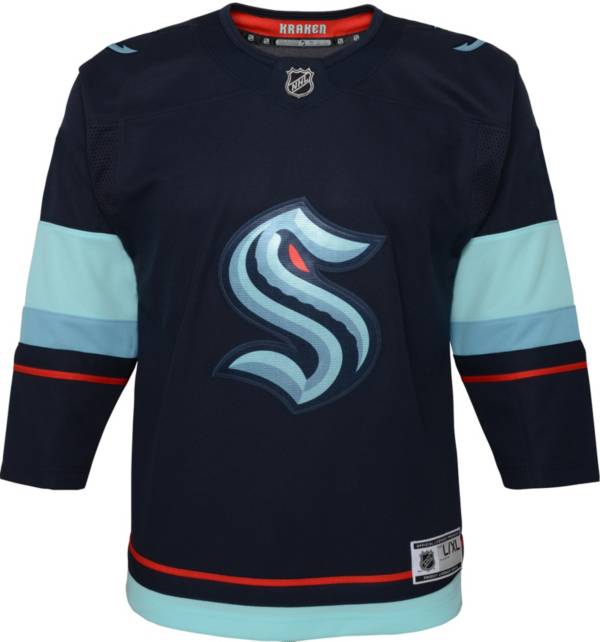 NHL Youth Seattle Kraken Premier Blank Home Jersey