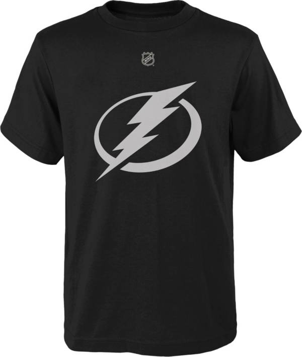 NHL Youth Tampa Bay Lightning Alternate Logo Black T-Shirt