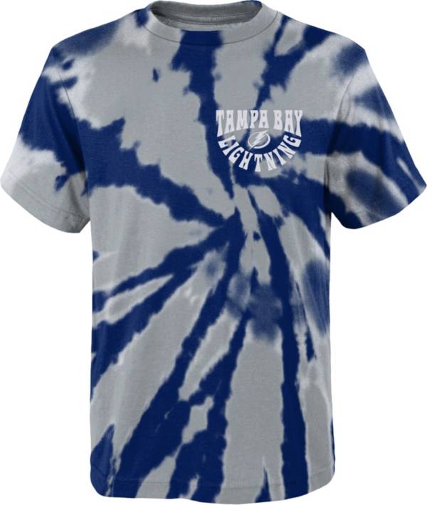 NHL Youth Tampa Bay Lightning Pennant Tie-Dye T-Shirt