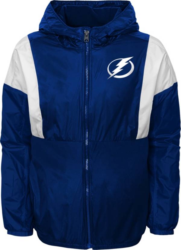 NHL Youth Tampa Bay Lightning Stadium Navy Windbreaker Jacket