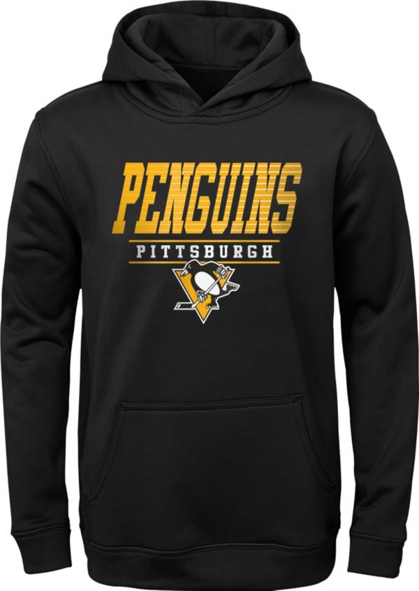 NHL Youth Pittsburgh Penguins Winning Streak Black Pullover Hoodie