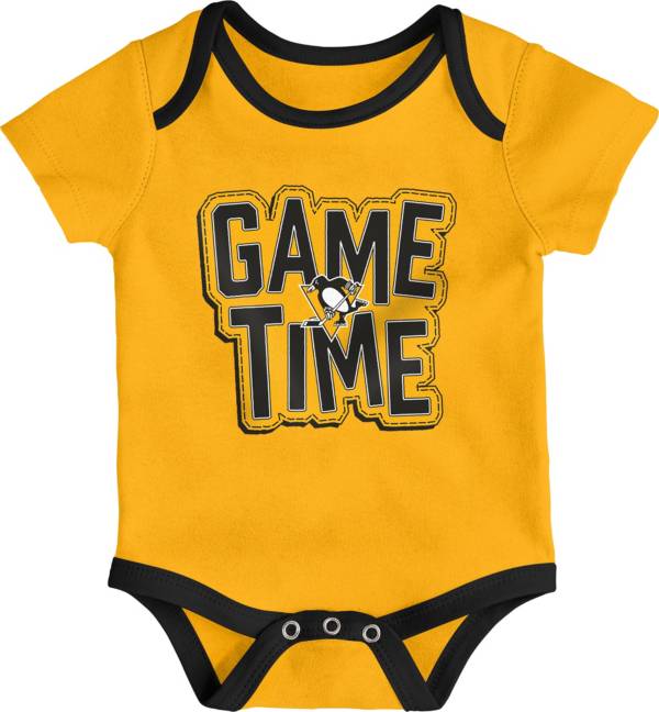 NHL Infant Pittsburgh Penguins Game Time Onesie Set