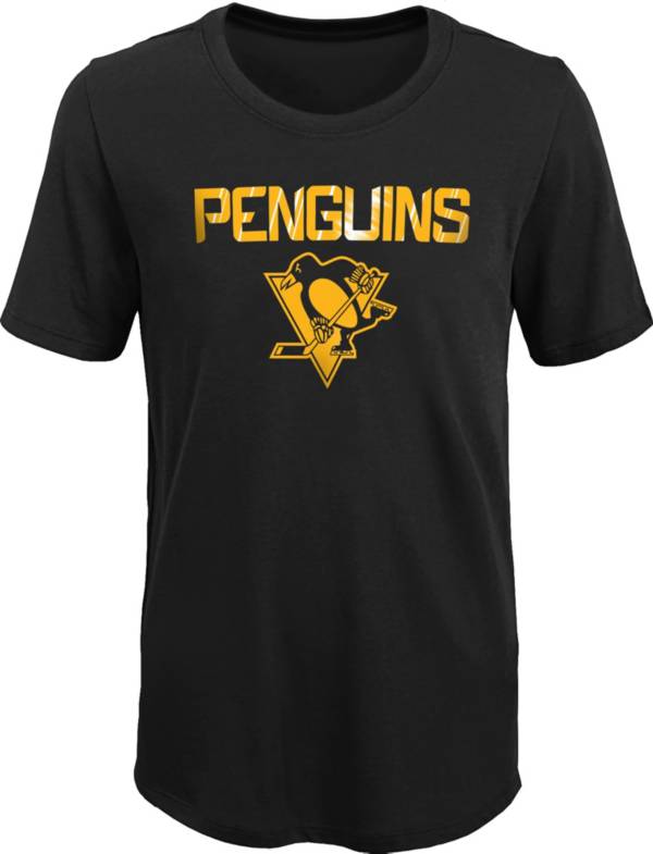 NHL Youth Pittsburgh Penguins Ultra Black T-Shirt