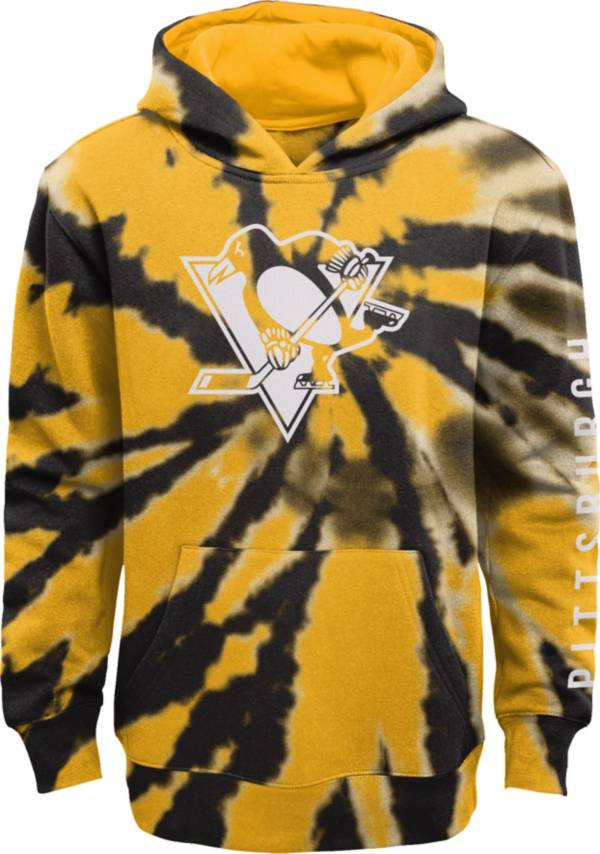 NHL Youth Pittsburgh Penguins Statement Tie-Dye Pullover Hoodie