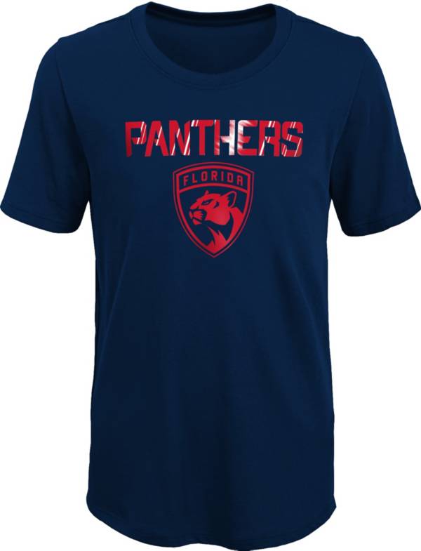 NHL Youth Florida Panthers Ultra Navy T-Shirt