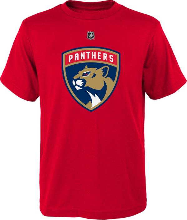 NHL Youth Florida Panthers Sergei Bobrovsky #72 Red T-Shirt