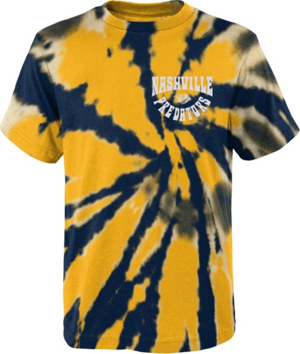 NHL Youth Nashville Predators Pennant Tie-Dye T-Shirt