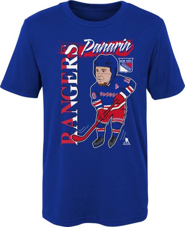 NHL Youth New York Rangers Artemi Panarin #10 Royal T-Shirt