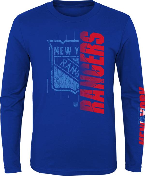 NHL Youth New York Rangers Bonus Royal T-Shirt