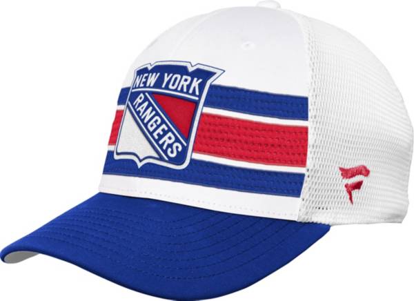 NHL Youth New York Rangers Draft Adjustable Trucker Hat