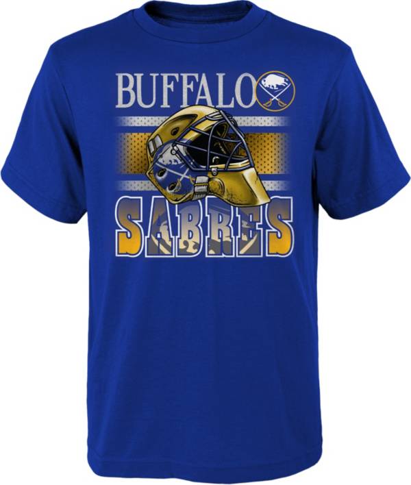 NHL Youth Buffalo Sabres Helmet Head Royal T-Shirt