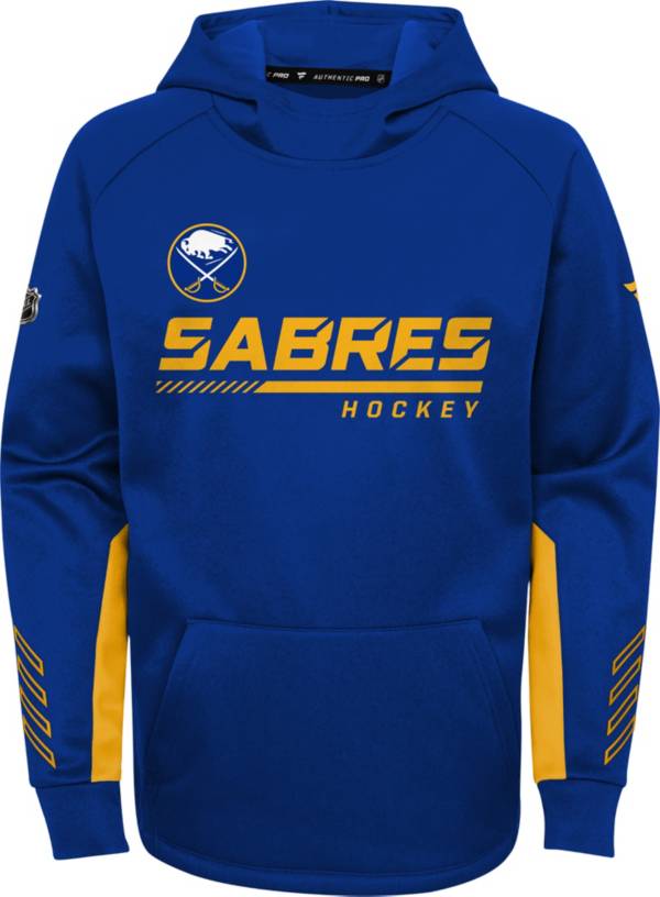 NHL Youth Buffalo Sabres Authentic Pro Royal Pullover Hoodie