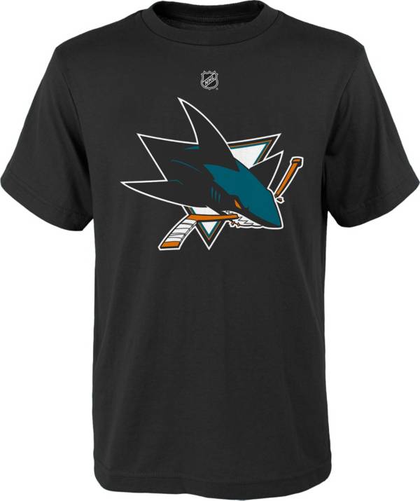 NHL Youth San Jose Sharks Brent Burns #88 Black T-Shirt