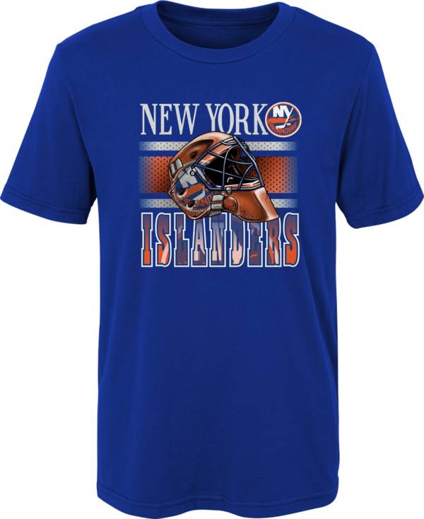 NHL Youth New York Islanders Helmet Head Royal T-Shirt