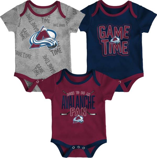 NHL Infant Colorado Avalanche Game Time Onesie Set