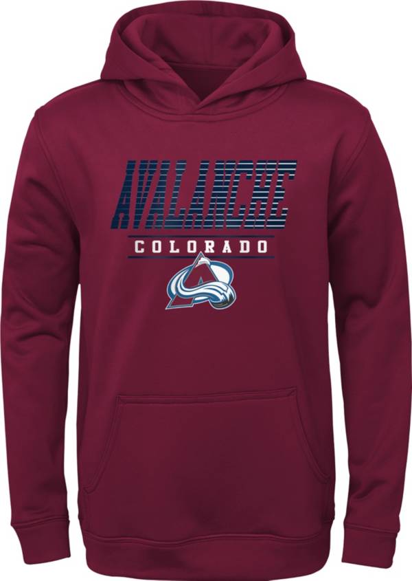 NHL Youth Colorado Avalanche Winning Streak Crimson Pullover Hoodie