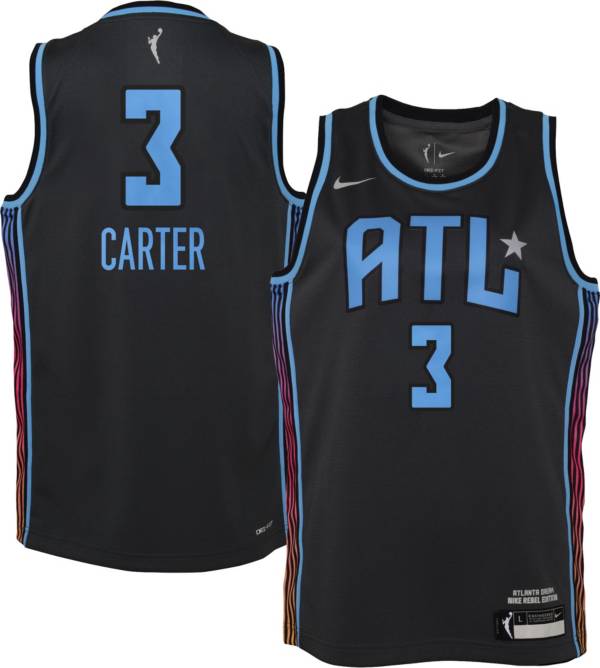 Nike Youth Atlanta Dream Chennedy Carter Replica Rebel Jersey