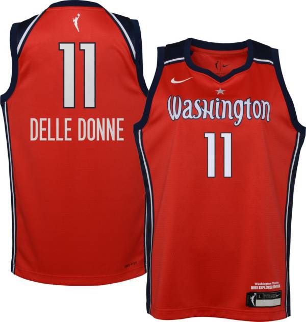 Nike Youth Washington Mystics Elena Delle Donne Replica Explorer Jersey
