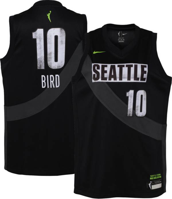 Nike Youth Seattle Storm Sue Bird Replica Rebel Jersey