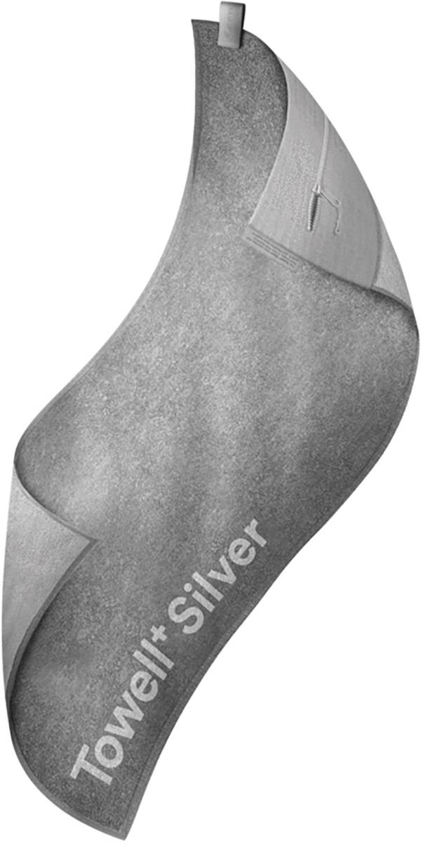 STRYVE Towell+ Multifunctional Silver Gym Towel