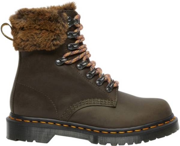 Dr. Martens Women's 1460 Serena Collar Streeter Winter Boots