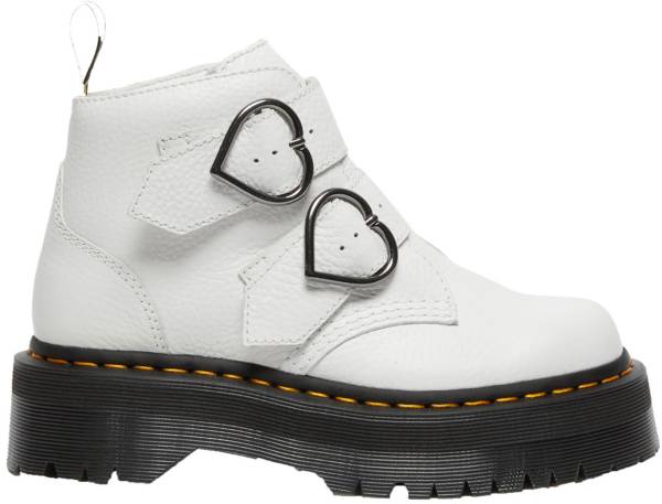 Dr. Martens Women's Devon Heart Leather Platform Boots