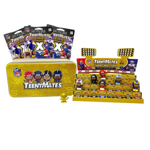 Party Animal NFL TeenyMates Gold Box Collector Tin Set