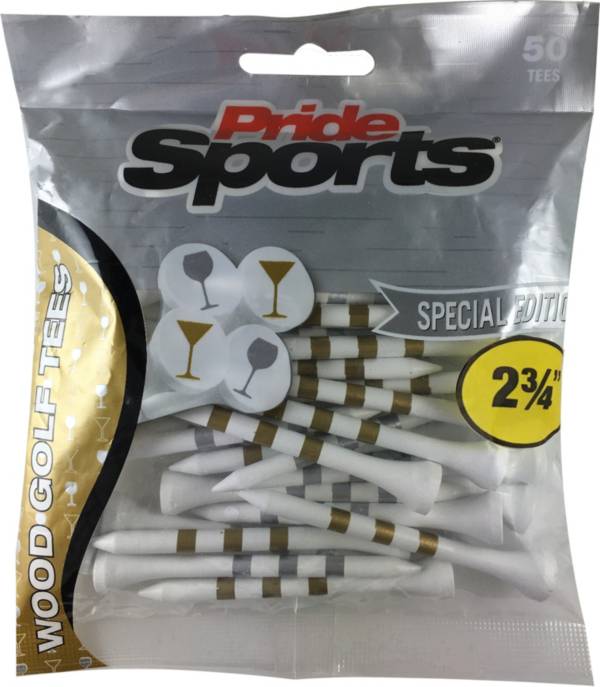 Pride Sports 2.75" Wine and Martini Special Edition Tees – 50 Pack