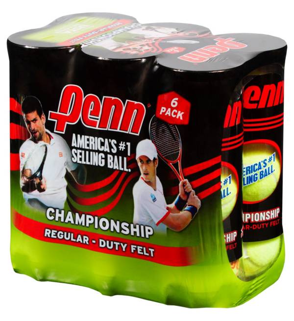 Penn Championship Regular Duty Tennis Balls 6-Pack product image