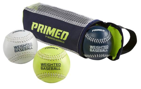 PRIMED Weighted Baseballs - 3 Pack