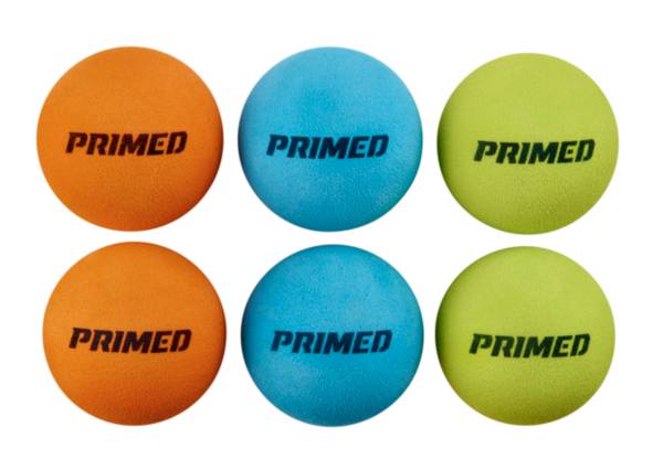 PRIMED Knee Hockey Balls - 6 Pack