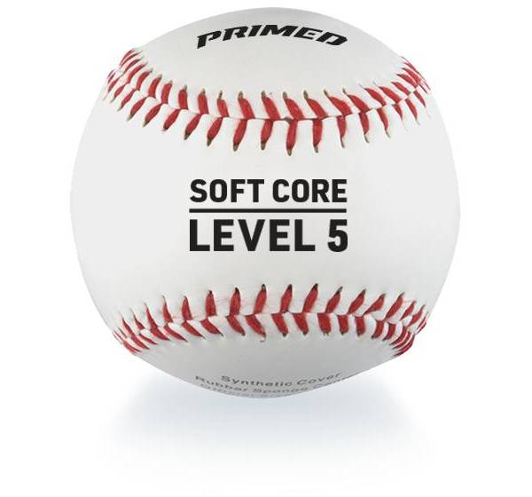 PRIMED Soft Core Level 5 Baseballs - 3 Pack