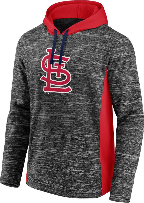 MLB Men's St. Louis Cardinals Grey Instant Replay Pullover Hoodie product image