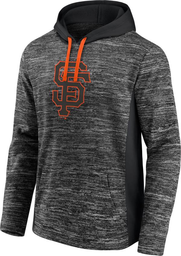 MLB Men's San Francisco Giants Charcoal Instant Replay Pullover Hoodie