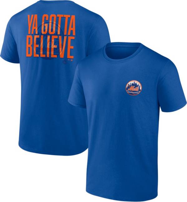 MLB Men's New York Mets Royal Bring It T-Shirt